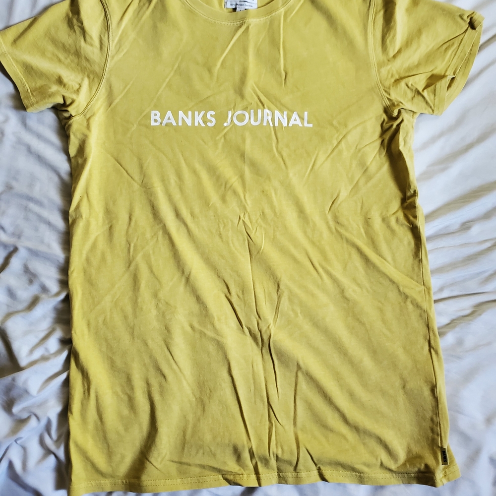 Banks Journal Yellow Short Sleeve Tee
